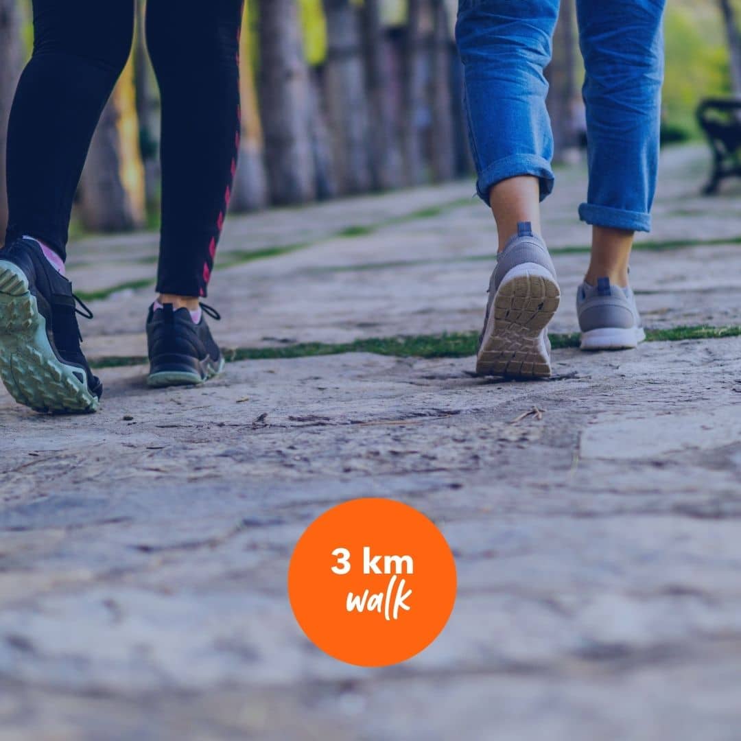 walk 3 km