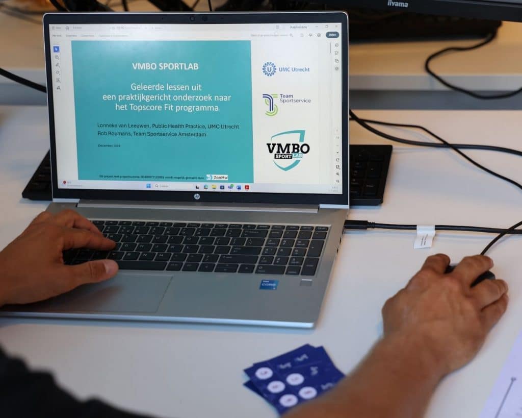 VMBO Sportlab onderzoek naar beweegdrempels verkleinen onder VMBO Leerlingen