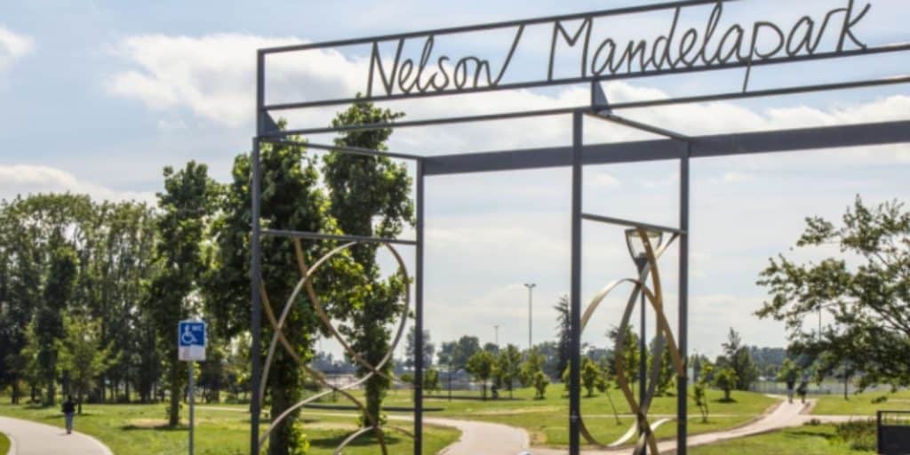 Lunchwandeling in het Nelson Mandela park