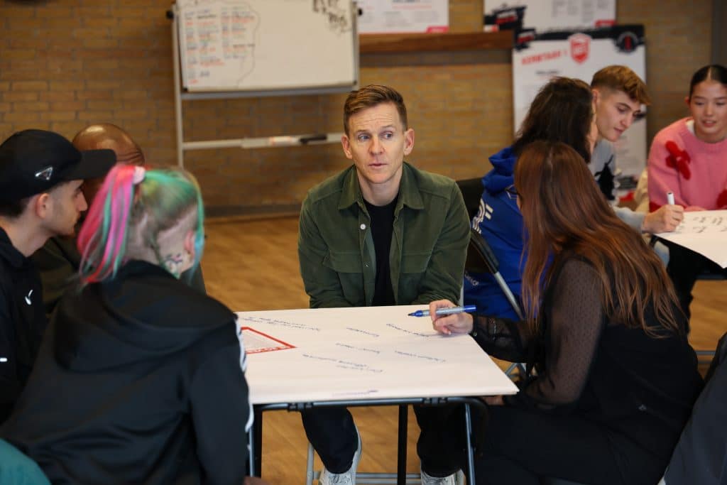 Robin van Combiwel doet mee aan urban Sportcafe