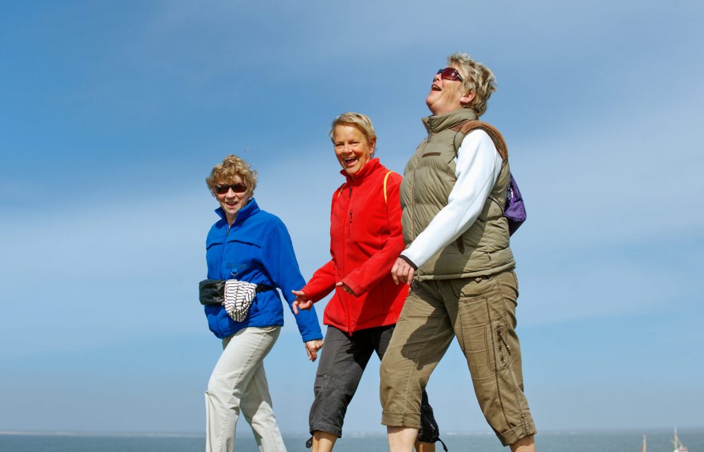 Senioren in Heemstede die meedoen aan de vitaliteitsochtend