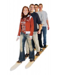 loopski_1_2 Loopskis set groot voor 4 personen