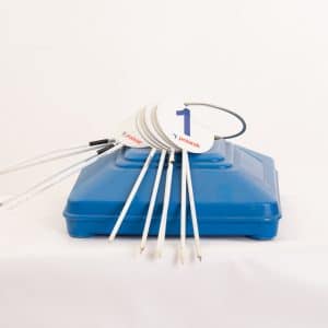 Afstandbordjes (2) Atletiek - Afstandsbordjes set 4 stuks