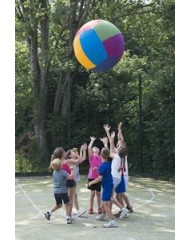 Mega kleur bal 100 cm