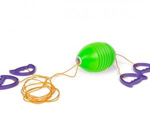 Rocketball met touwtjes