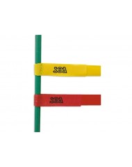 Gele velcro band 6 meter tot 10 meter