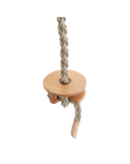 Schommel schotel van hout