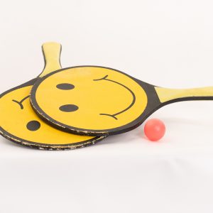 Beachtennis twee rackets + bal klein