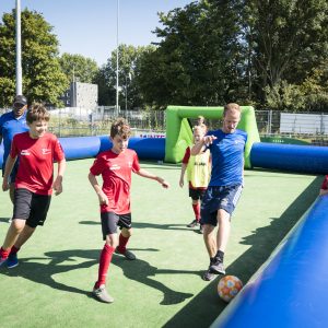 Boarding grote goals