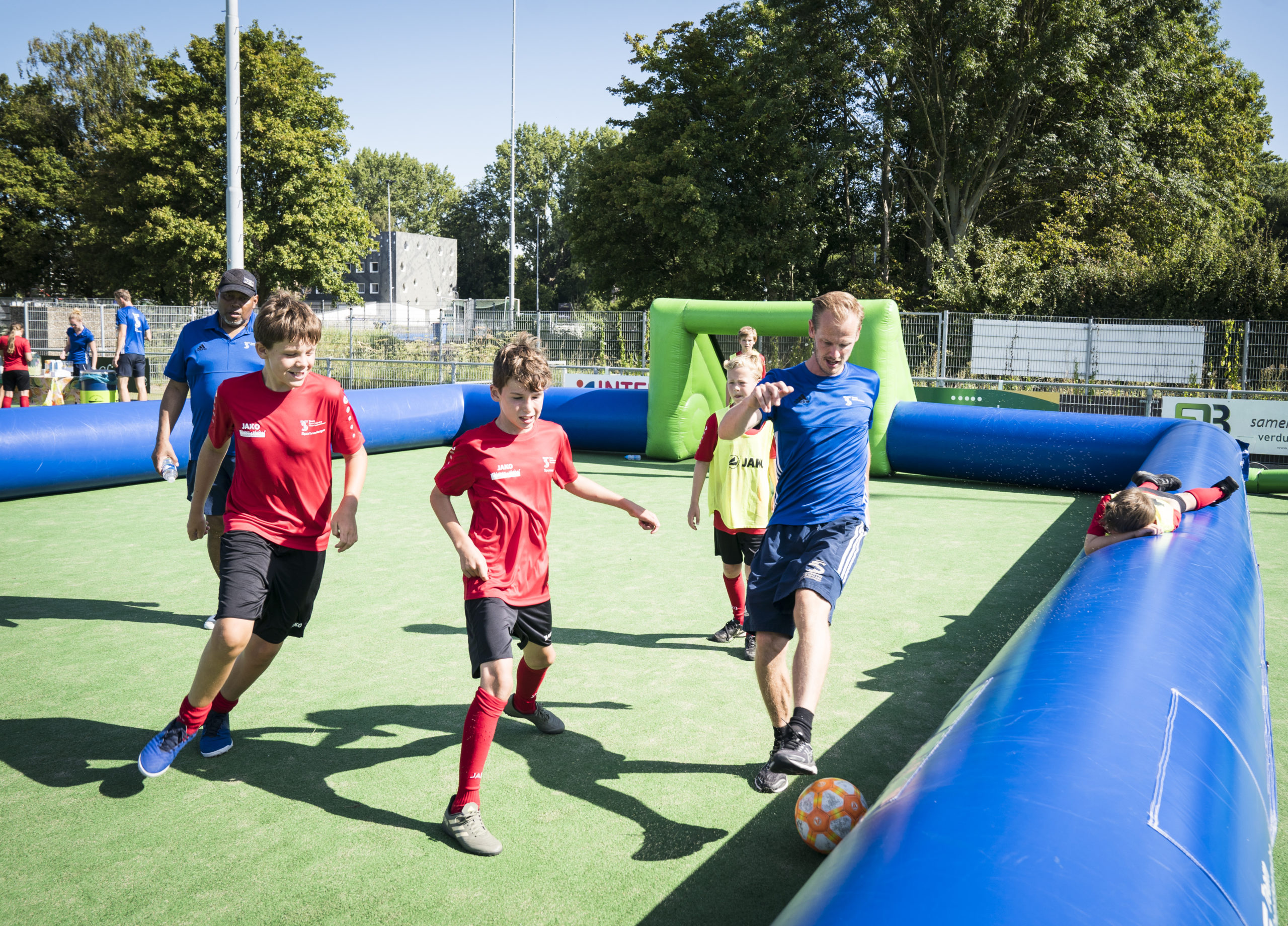 Boarding grote goals