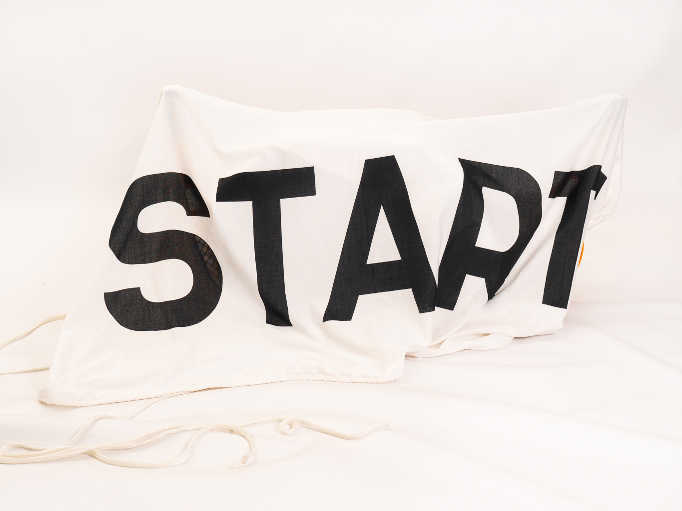 Start en finish doek